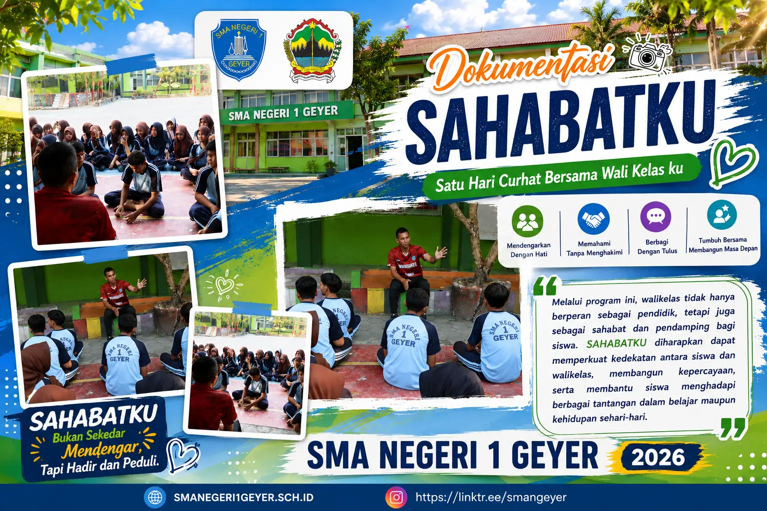 SAHABATKU ( satu hari curhat bersama wali kelasku )