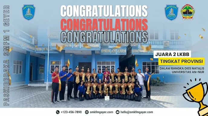 DARI GEYER UNTUK JAWA TENGAH! PASKIBRAKA SMANSA GEYER RAIH PRESTASI GEMILANG DI AJANG LKBB PROVINSI!