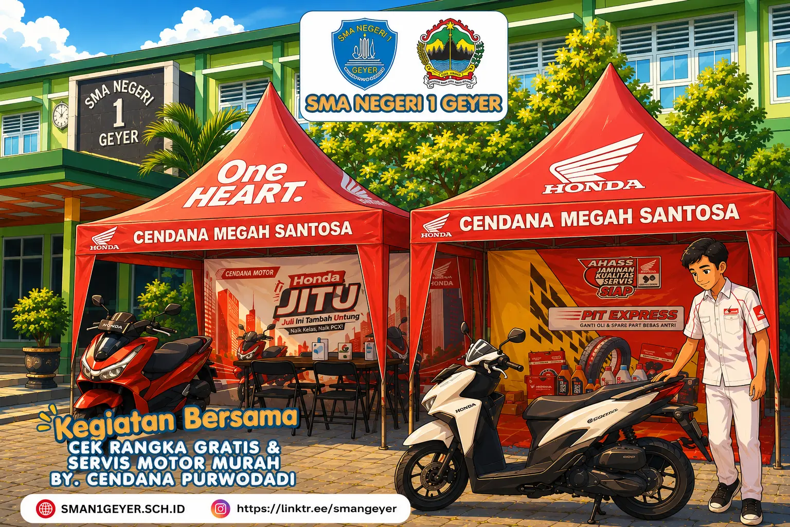KERJASAMA DENGAN CENDANA MEGAH SANTOSA