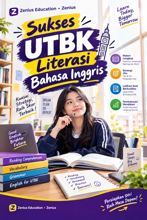 Sukses UTBK Literasi Bahasa Inggris